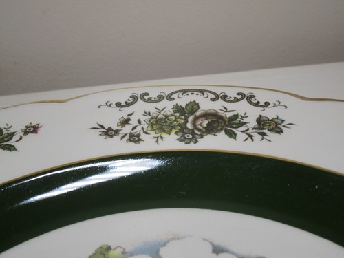 Ascot Service Plate Wood & Sons England English Cottages Decorative Plate - Picture 6 of 9