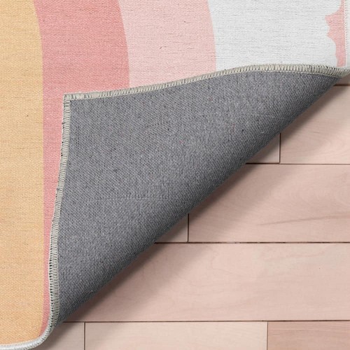 Well Woven Flat-Weave Kid's Area Rug 5 ft. x 7 ft. Multi Color Rainbow Modern - 第 4/8 張圖片