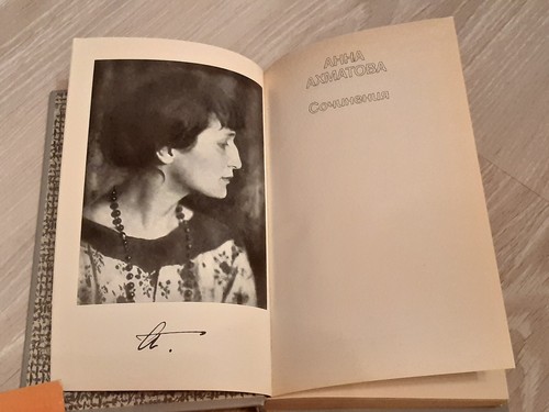 Anna Akhmatova Books USSR 1987 Poetry Book Russia