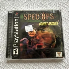 Spec Ops: Covert Assault (Sony PlayStation 1, 2001) Factory Sealed With Hang Tag