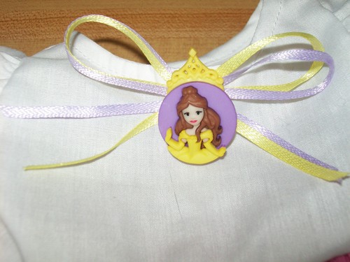 Disney Prinzessin Kleid mit Bändern + Knopf für 16-17-18" CPK Kohl Patch Kinder - Bild 2 von 10