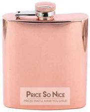 Williams Sonoma Copper Pocket Flask  MSRP $30 - New