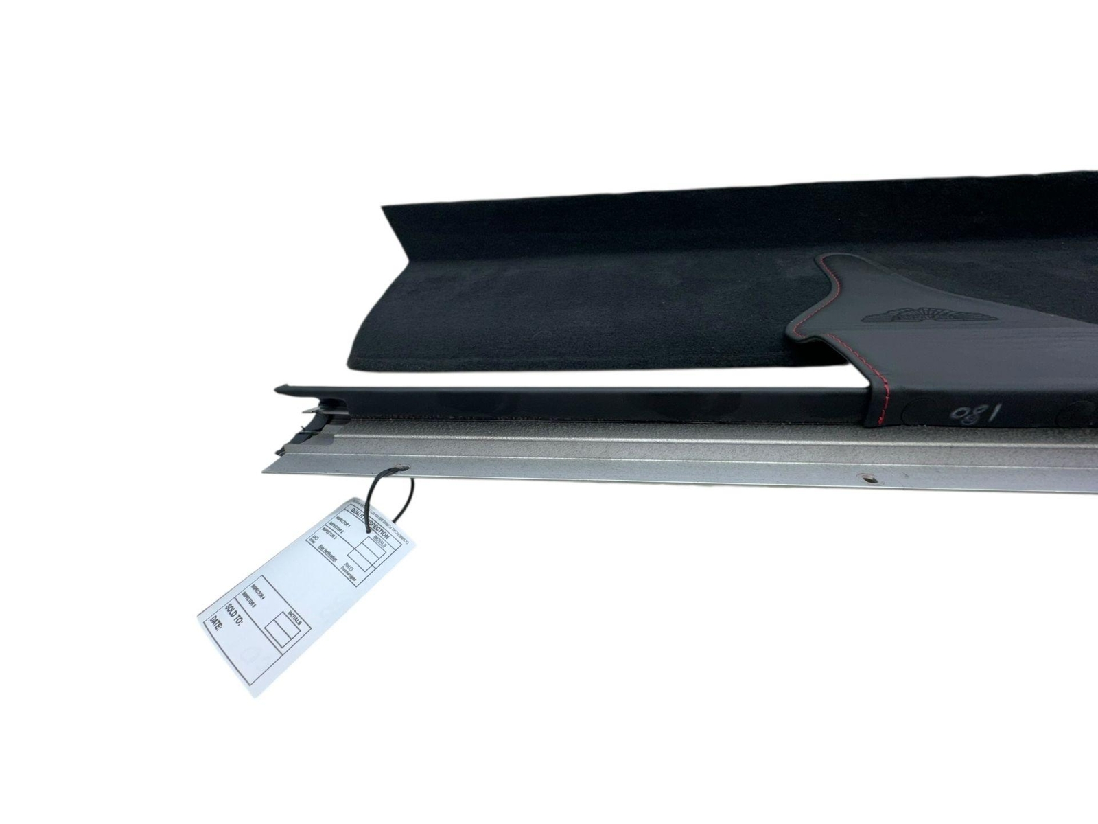 2019-2023 ASTON MARTIN VANTAGE OEM REAR BACK WALL TRIM COVER FLAP | BLACK