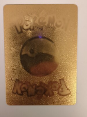 Charizard Gold Foil Pokmon Card 4/102 N/mint Fresh out of the box