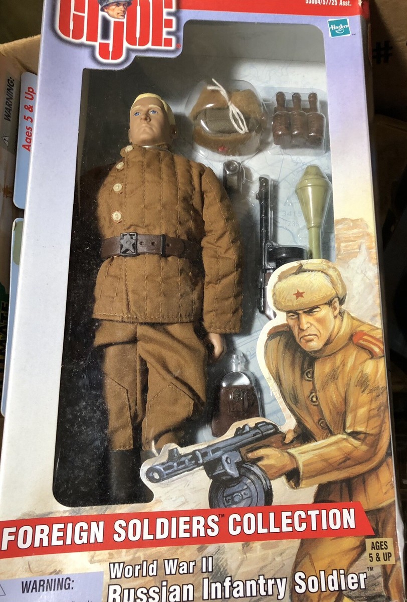 Hasbro GI Joe Foreign Soldiers Collection WWII Russian Infantry