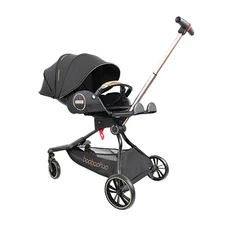 Baby Stroller Lightweight Travel,High Landscape 360°Rotable,Ergonomic Cockpit,Ad