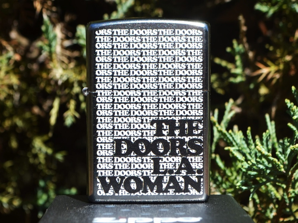 The Doors Zippo Lighter - L.A. Woman - Jim Morrison - Ray Rick