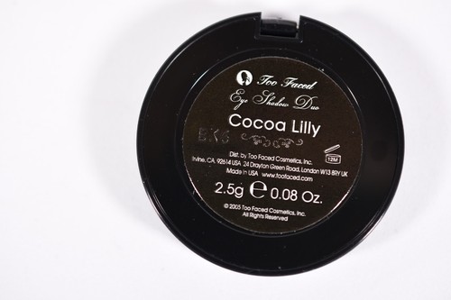 Too Faced Eye Shadow Duo Cocoa Lilly 0.08 oz NIB Brown Pink - Picture 3 of 6