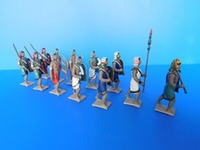 Cbg Mignot Anciens / L'antiquite : Rare Box of 12 Egyptians at the Parade