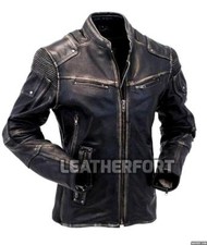 Mens Vintage Biker Style