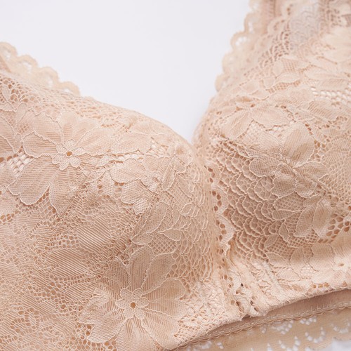 Damen BH ohne Bügel Frontöffnung Büstenhalter Unterwäsche Raffung Sexy Dessous Top - Bild 4 von 41