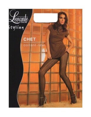 SG Damen Strumpfhose LEVANTE gearbeitet elastischer Rand Soft Comfort Artikel CHET COLL