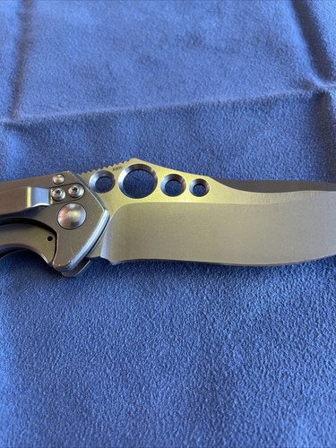 Benchmade 635 Mini Skirmish Blackwood Folding Knife Rare Discontinued - Picture 6 of 13