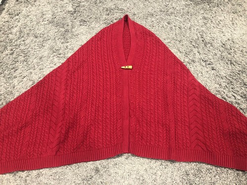 Orvis Womens Cable Knit Wool Blend 