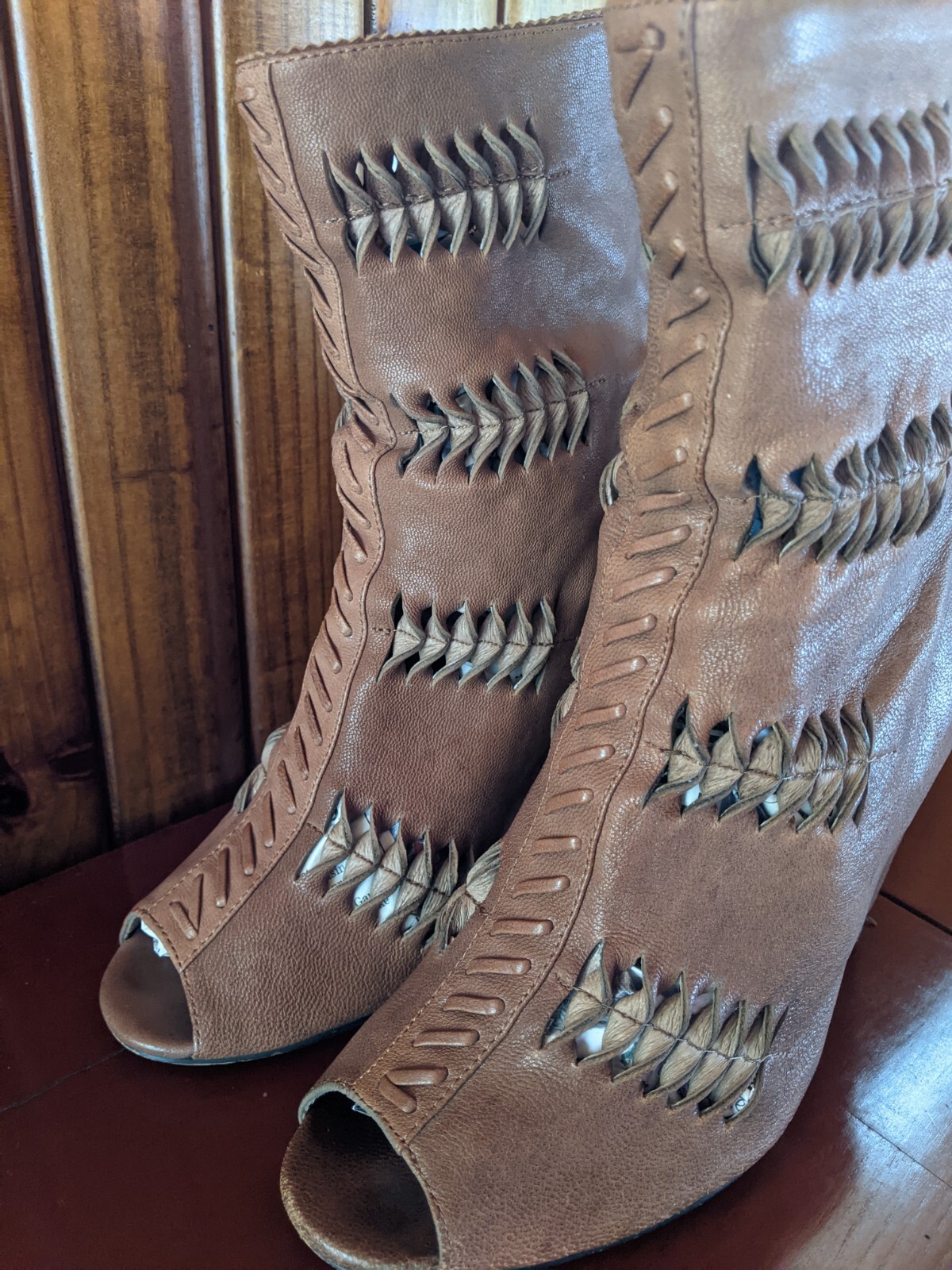 SENSO DIFFUSION LEATHER UPPER&LINING SIZE 39 BOOT… - image 2