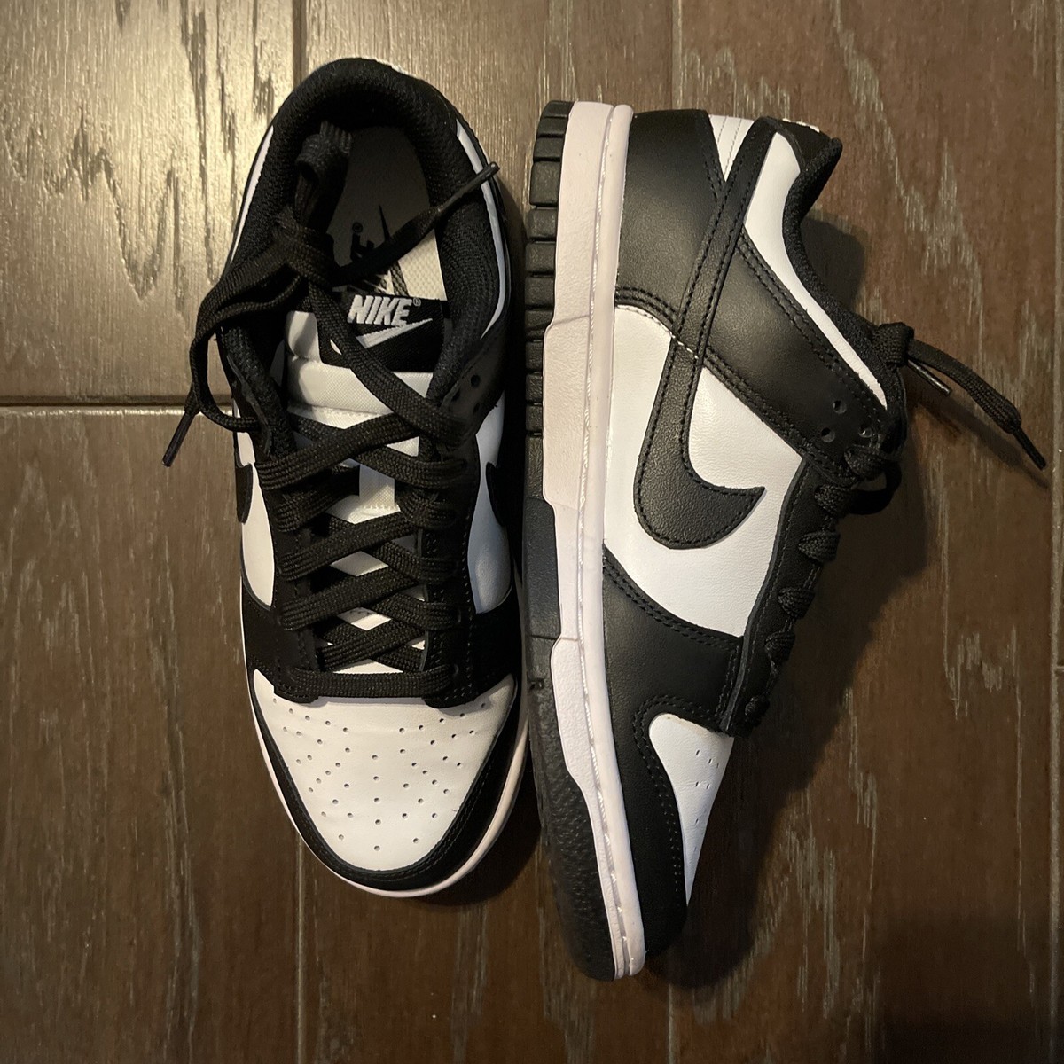 Women's Size 6 - Nike Dunk Low Black White W 194502193039| eBay