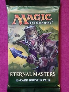 Magic The Gathering Eternal Masters New Sealed Booster Pack Mtg Ebay