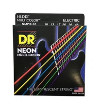 DR Guitar Strings Electric Neon Multicolor 10-46