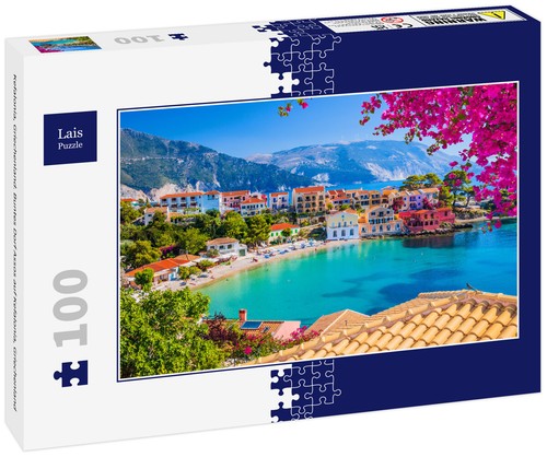 Puzzle Kefalonia – Buntes Dorf Assos In Griechenland, 1000 Teile Für Erwachsene