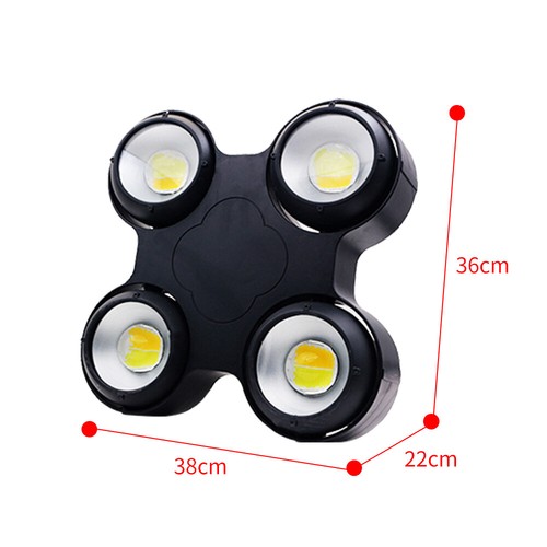 4x100w Cob Blinder Outdoor Waterproof 4 Eyes Blinders Led Audience Blinder Light - Bild 9 von 15
