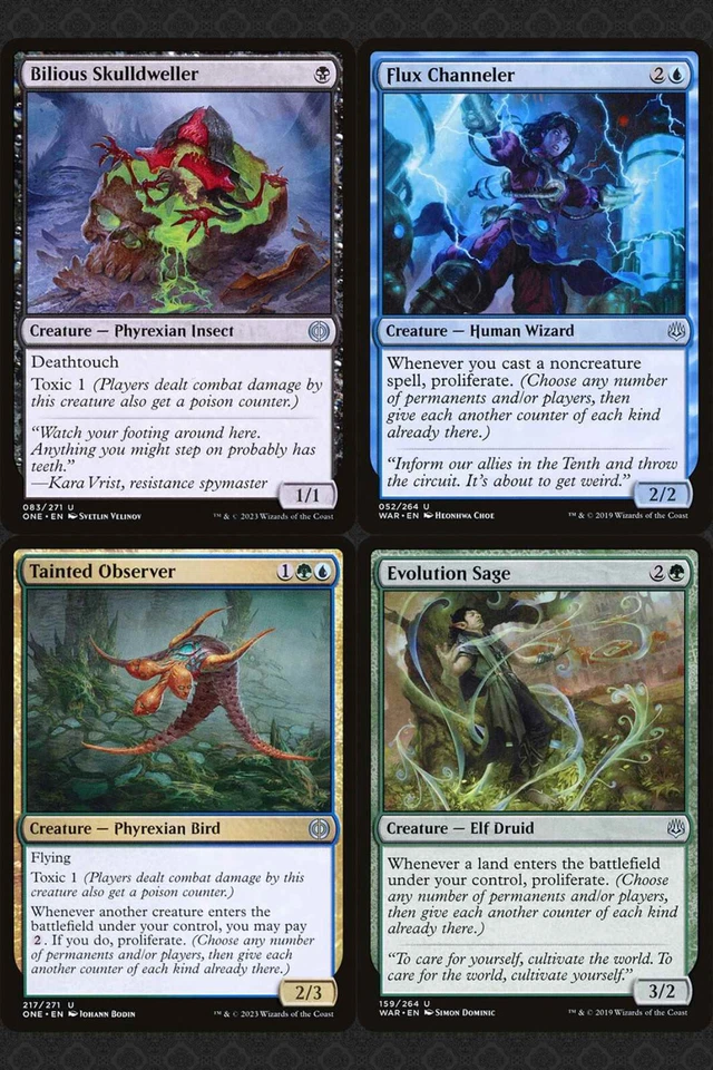 Atraxa, Praetors Voice Toxic Infect Commander Deck Magic MTG Ready-to-Play ALT - Image 4 of 4