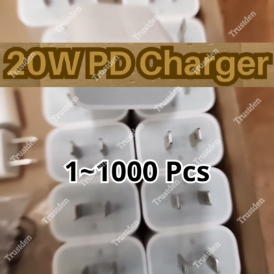 For Android iPhone iPad USB-C Type C 20W Power Adapter Block PD Fast Charger Lot