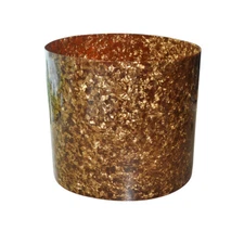 16" x 60" Drum Wrap 0.46mm Musical Instrument Deco Sheet Pearl Coffee