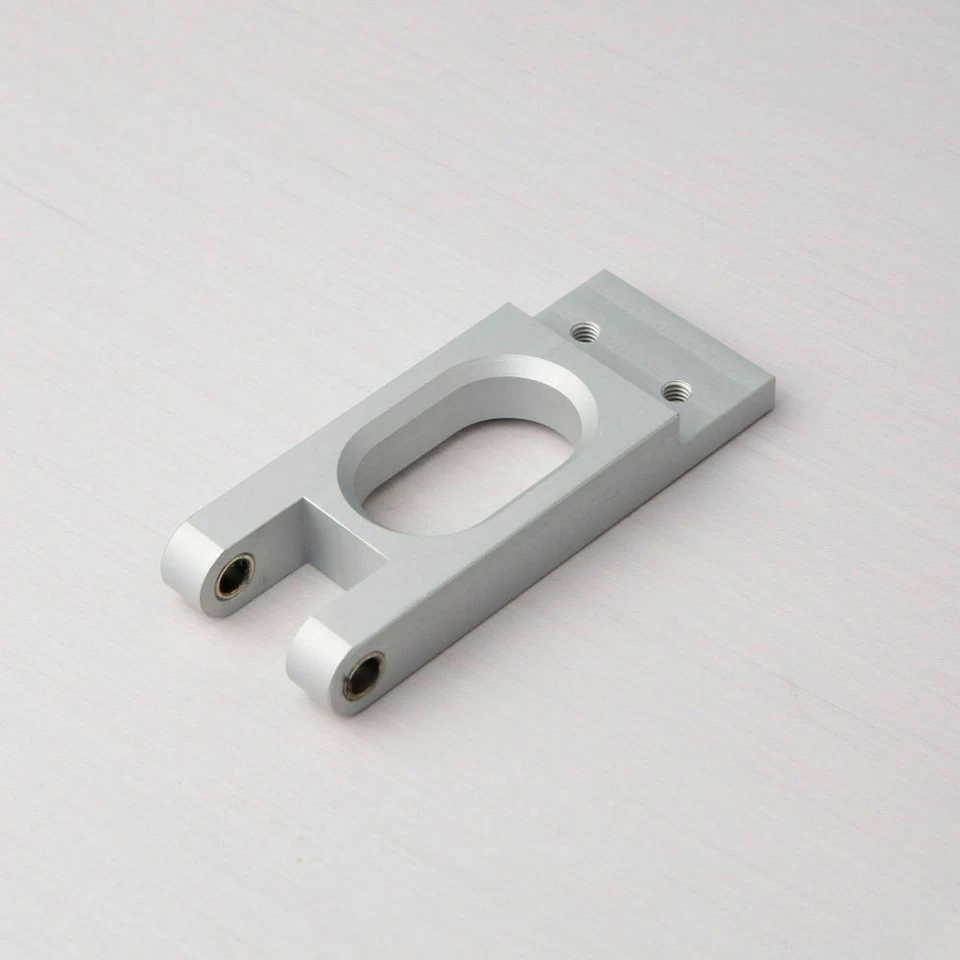 New Aluminum Silver Rudder Bracket 3"- 6" Inch for RC Boat Marine Rudder - Image 3 of 4