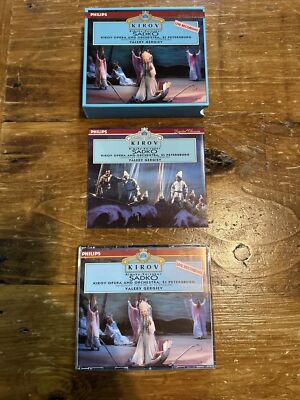 Rimsky-Korsakov: Sadko -  Kirov Opera and Orchestra 3-CD set. Very Rare. Mint.