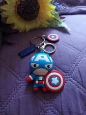 Captain America Keychain