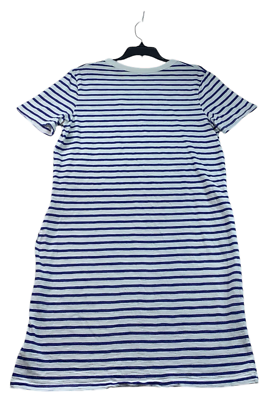 universal thread blue striped dress Universal Thread Shirt Dress Womens Size Small Whiite Blue Striped 100%  Cotton