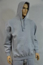 1 NEW PRO CLUB HEAVY WEIGHT PULLOVER FLEECE HOODIE SWEATSHIRT GRAY S-7XL 1PC