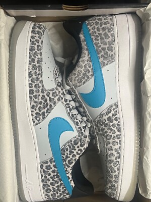 Size 11 - Nike Air Force 1 Premium Low Snow Leopard