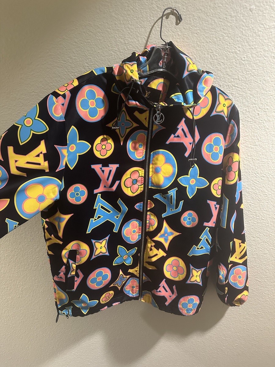 LV Jacket Mens Large Woman's XL Runs Small | eBay