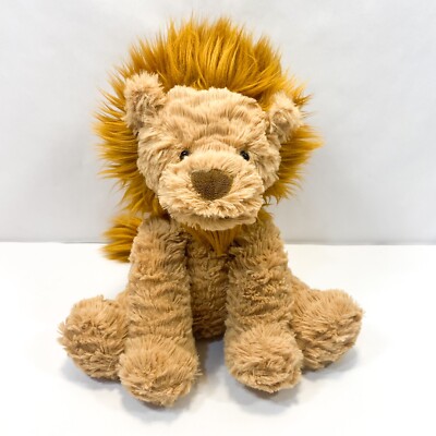 Jellycat Fuddlewuddle Lion Plush 10 Inch Stuffed Animal Toy Brown