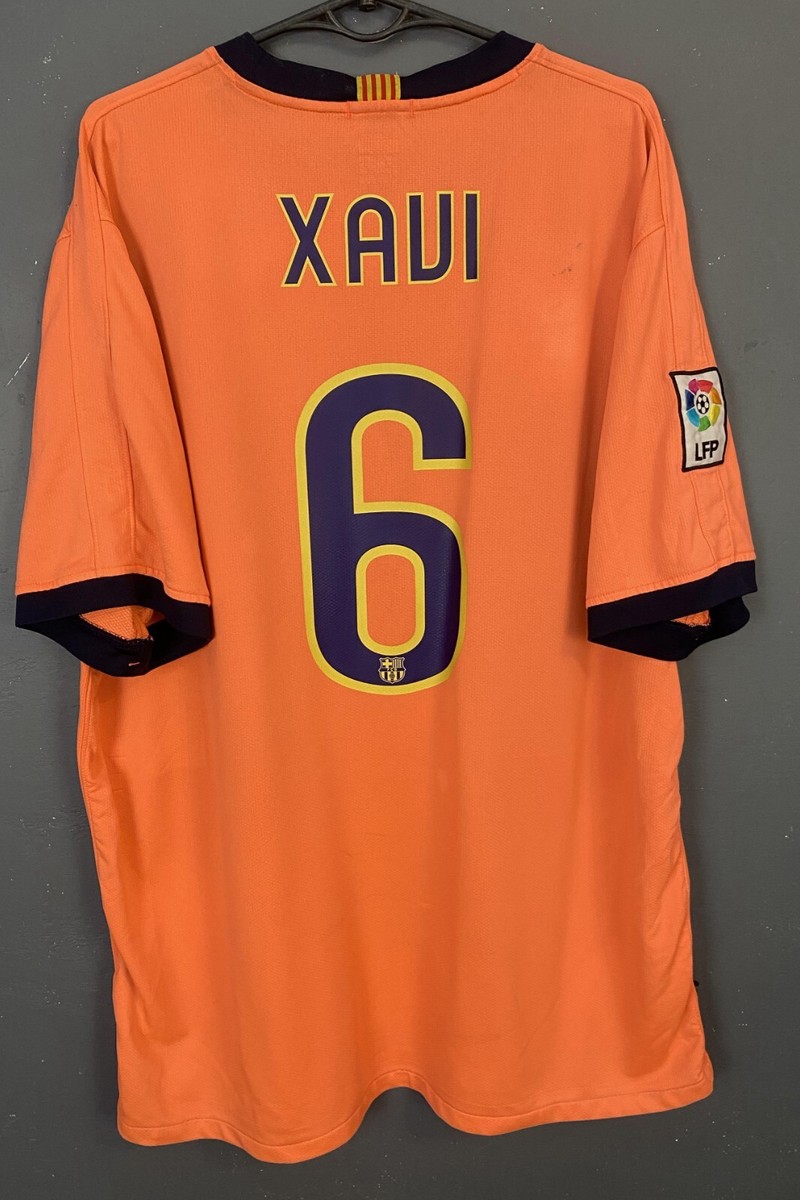 FC Barcelona バルセロナ Xavi 6 ユニフォーム XAVI #6 MEN'S FC BARCELONA 2011/2012 SOCCER FOOTBALL SHIRT