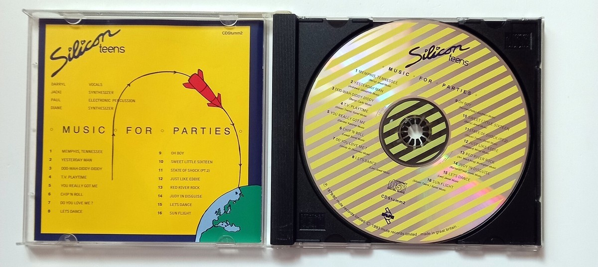SILICON TEENS – MUSIC FOR PARTIES (1993) CD REISSUE MADE IN UK | eBay