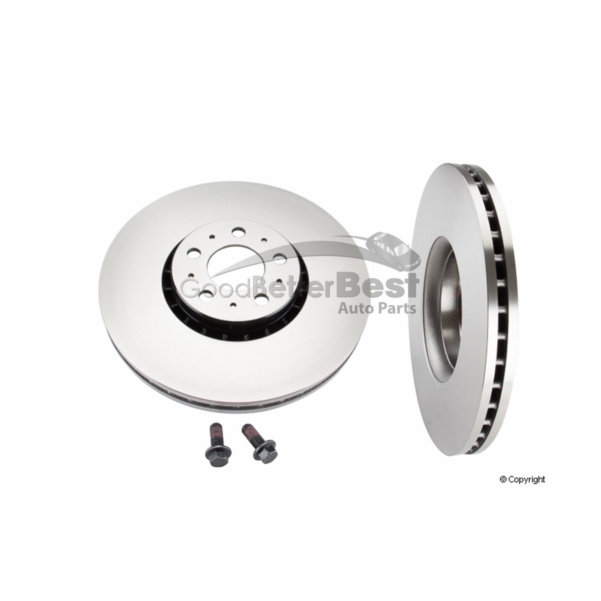 【310】 One New Genuine Disc Brake Rotor Front 31400893 31262489