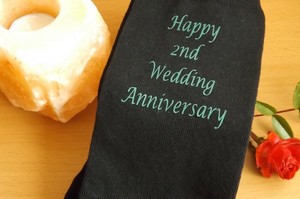 wedding anniversary socks