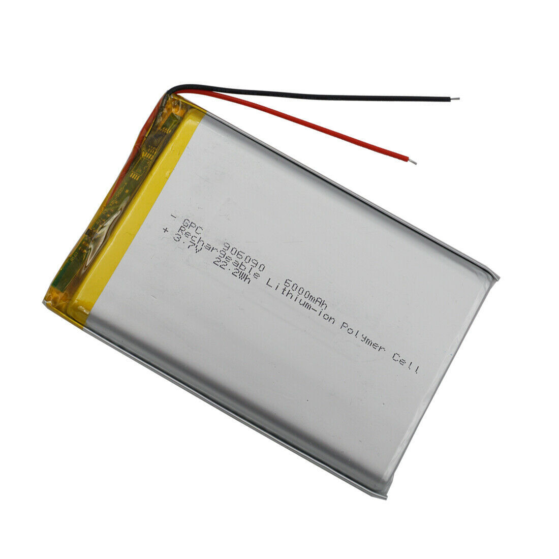 3.7V 6000mAh 22.2Wh Li-polymer Li Battery 906090 For GPS PSP