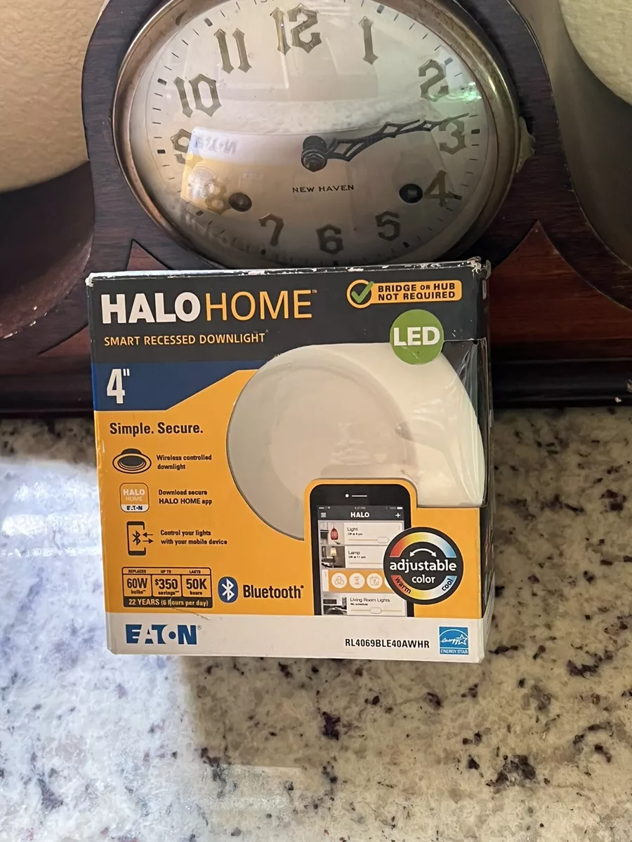 Eaton Halo Home RL4069BLE40AWH Smart Bluetooth 4