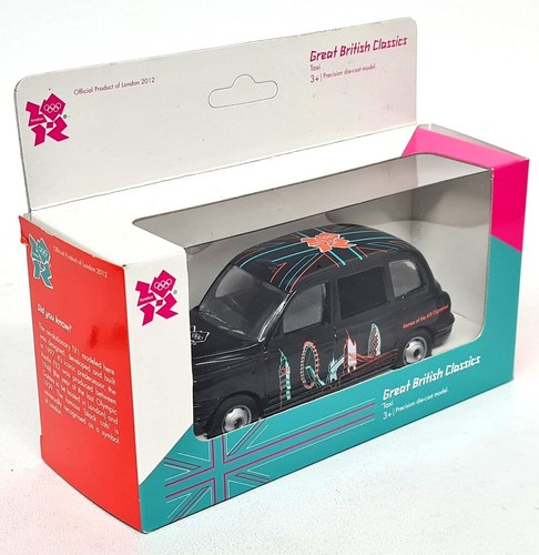 Corgi 1/36 London Taxi Black Cab Olympics 2012 Diecast Scale Model Car - Picture 2 of 3