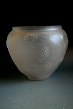 ANTICO VASO IN VETRO RENE LALIQUE NEFLIERS - CIRCA 1923