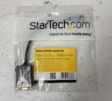 StarTech DP2VGA2 Display Port to VGA Video Adapter New