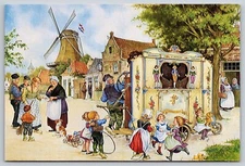 Postcard The Netherlands Art Pupper Show 37E