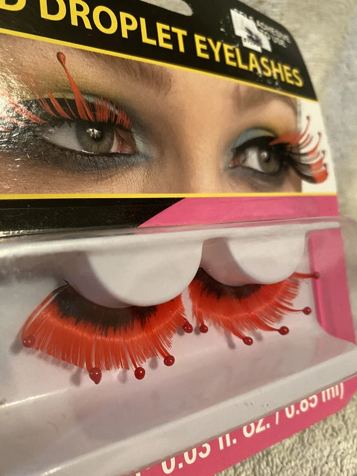 Хэллоуин капли крови ресницы костюм макияж вампир - Изображение 2 из 4