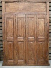 Ancienne porte indienne 165 x 115 cm / livraison possible