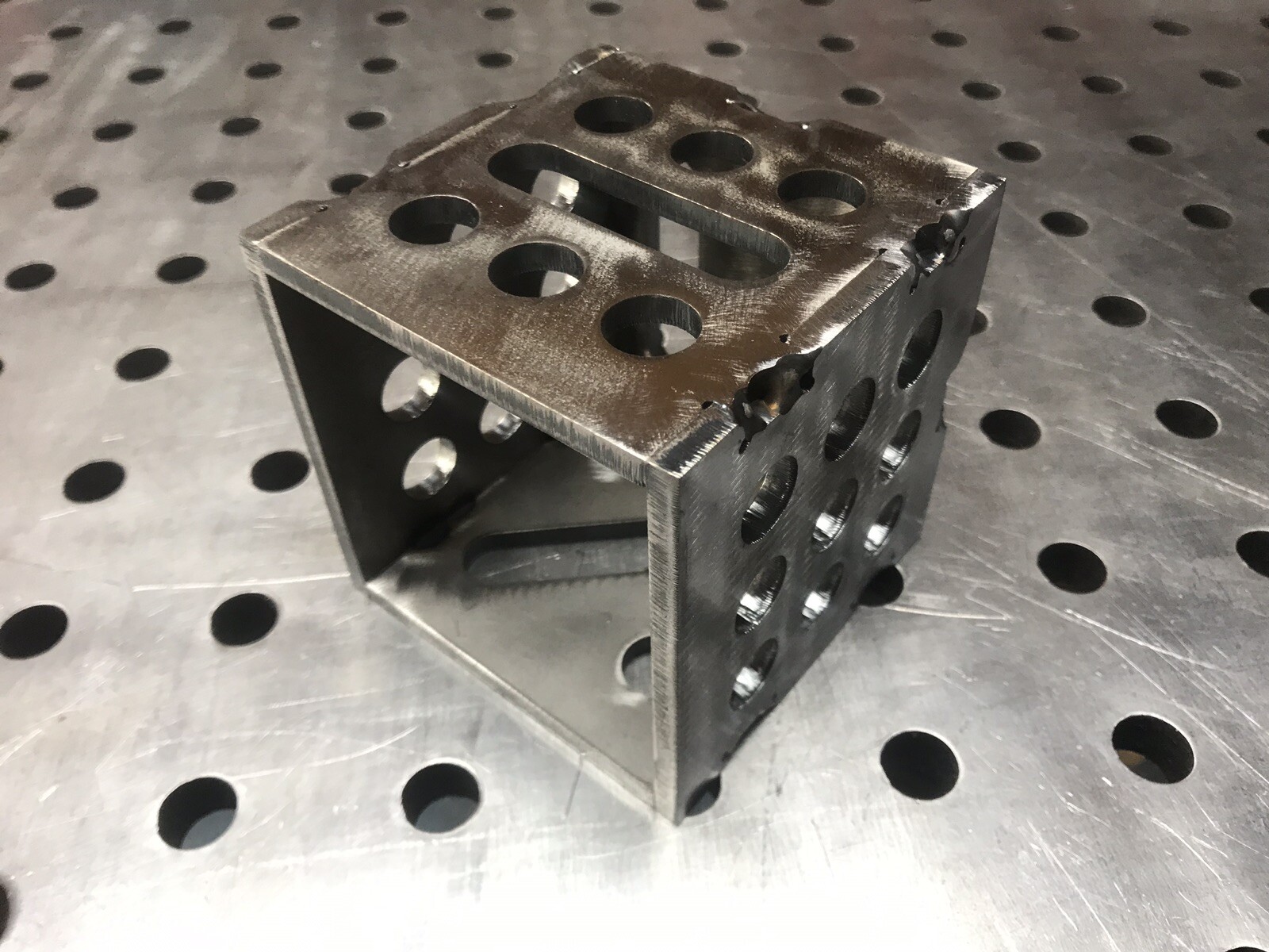 Weld True PRO 100x100 CUBE Modular Square Fixture Welding Table eBay