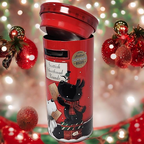 Scottish Shortbread Biscuits in Postbox Tin Christmas Gift for Kids & Adults - Picture 10 of 16