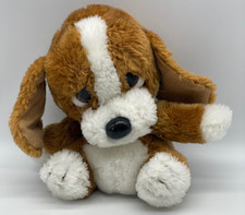 Vintage Applause Sad Sam Baby 6" Basset Hound Dog Plush Stuffed Animal